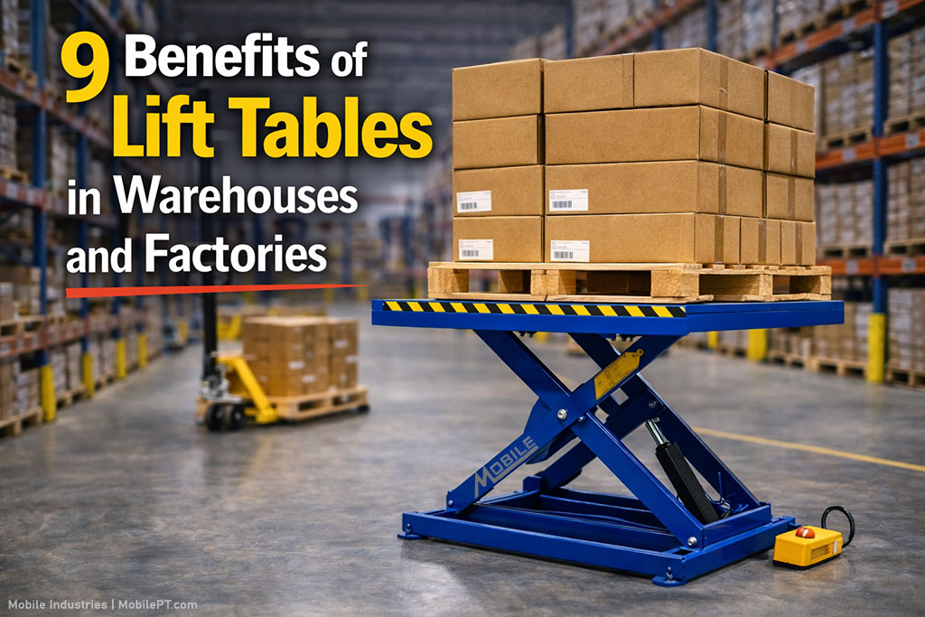 9 Benefits of Lift Tables in Warehouses and Factories