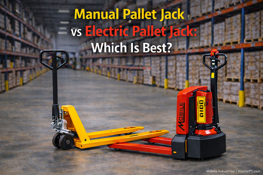 Manual Pallet Jack vs Electric Pallet Jack: Which Is Best?
