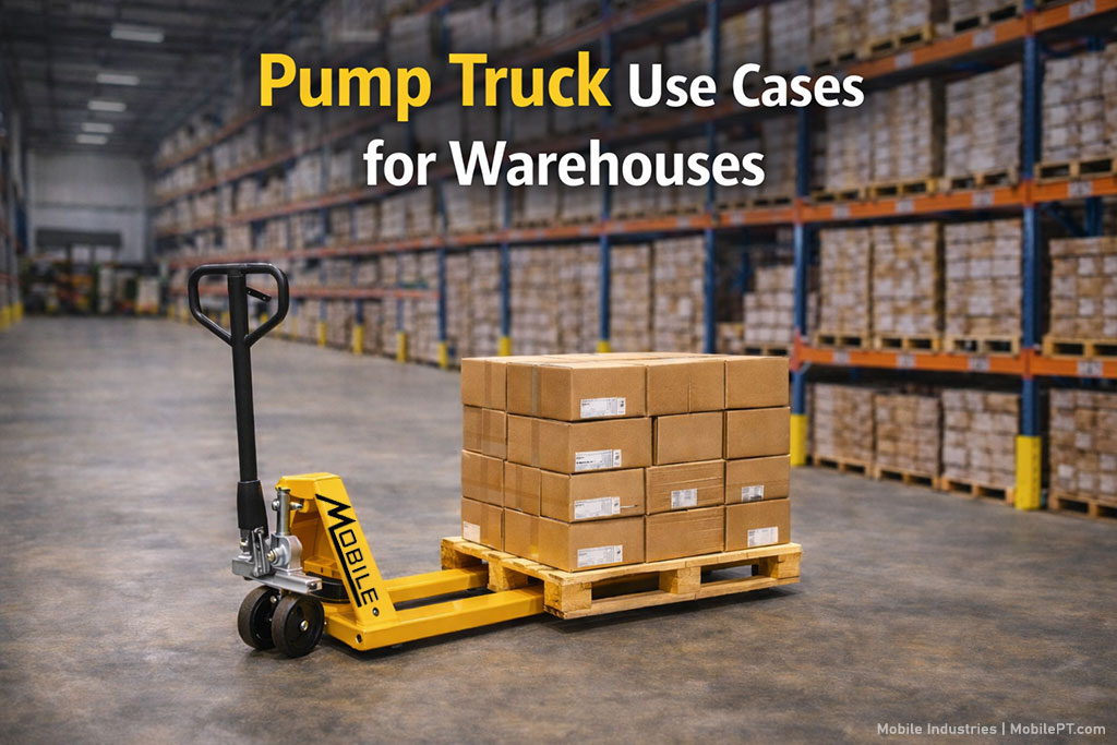 Pump Truck Use Cases for Warehouses