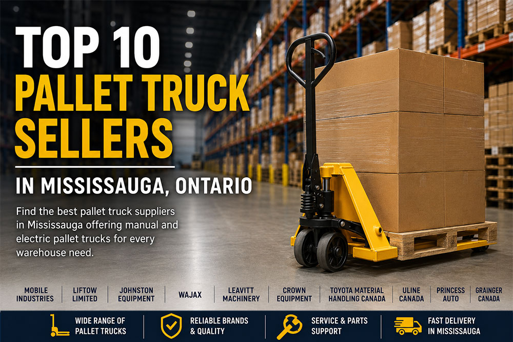 Top 10 Pallet Truck Sellers in Mississauga, Ontario