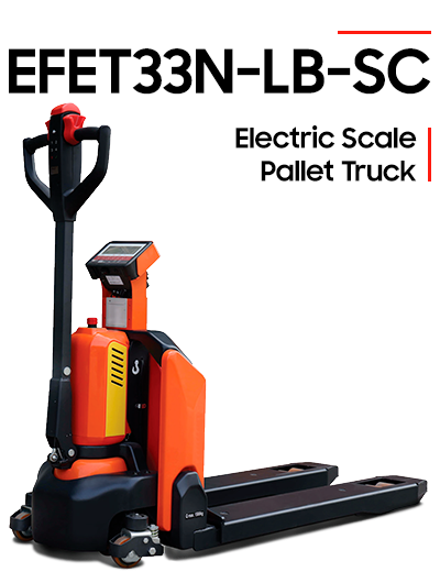 EFET33N-LB-SC Electric Scale Pallet Truck