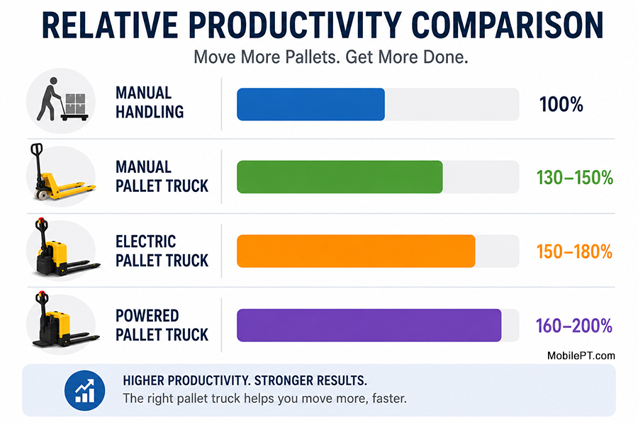 Pallet Truck Productivity Comparison