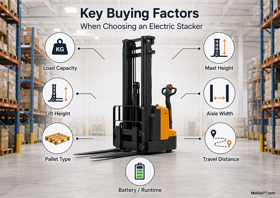 Electric Stacker Key Buying Factors