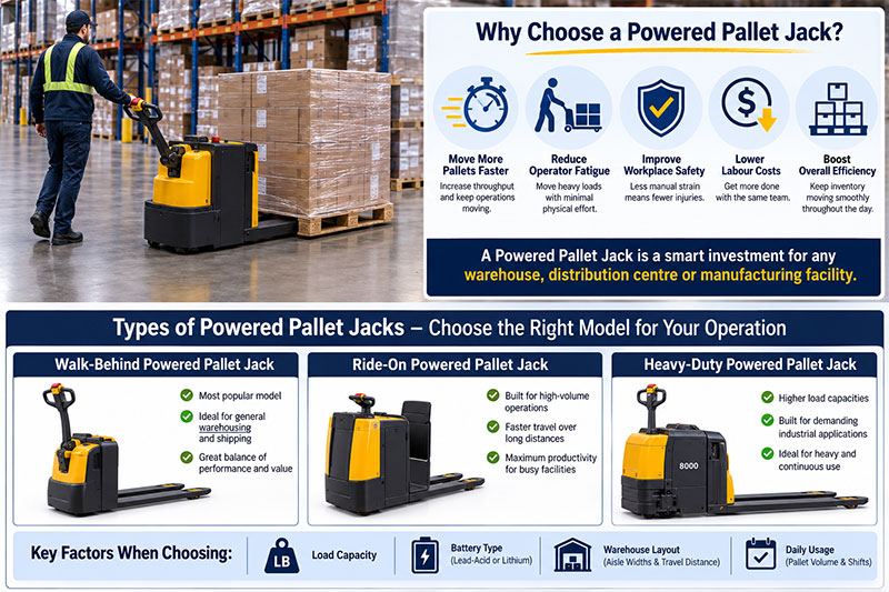 Why Choose a Powered Pallet Jack